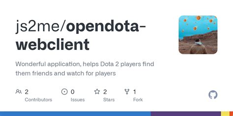 The OpenDota Project · GitHub.